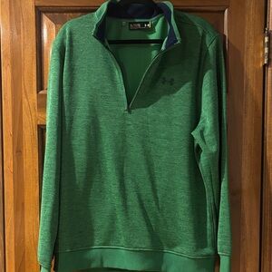Under Armour Forest Green Half-Zip Sweater